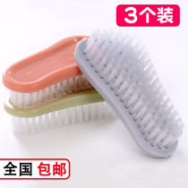 3 clothes for home brushes Shoes Brush With Hard Hair Clean Laundry Feet Girl Plastic Floor Brushed Shoes Tub Brush