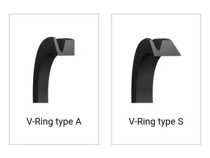 Original Taiwan SES water seal VA-950 rotary seal oil seal instead of FORSHEDA V-950A