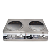 Haizhida commercial induction cooker 5kw flat furnace desktop soup stove 5000W high power flat furnace combined furnace