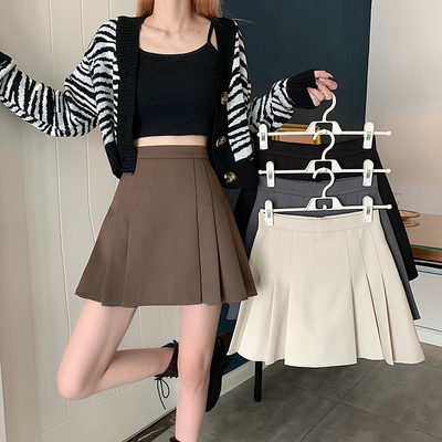 taobao agent Sexy summer fitted pleated skirt, plus size, A-line, high waist