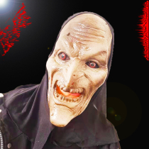 Halloween Ghost Festival Terror Ghost Face Headgear Mask Scary To Blame Ghosts Face Demon Ghost House Party Dress Up Props