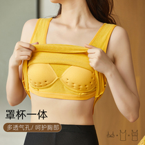 Warm vest female integrated chest cushion lingerie dsuede plus suede thickening without mark heat beating bottom big code sleeveless blouse winter