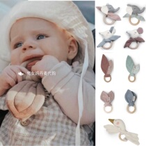 New Danish SAGA Copenhagen baby cute animal grinders appeasing doll hand-made ring