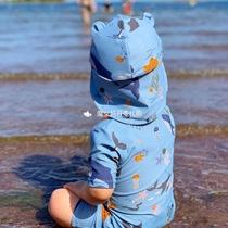 Clearance 3 pieces 7 fold spot Danish Liewood baby children sun hat quick-drying cap swimming cap sunshade sunscreen