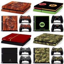 ps4 stickers ps4 film PS4 host stickers with 2 handle stickers ps4 pain stickers PS4 wood grain camouflage personalized film