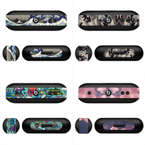  Magic sound beats pill speaker sticker Magic sound beats pill speaker sticker Solid color Camouflage personality sticker