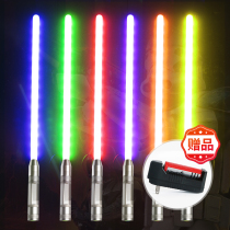 Star Wars lightsaber laser sword shake sound magic change highlight rechargeable fluorescent stick performance props wota art fluorescent sword