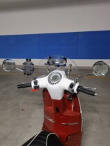 Jiang Ge modified reflector motorcycle 180 degree large field of view holographic mirror Fit 3 4 rearview mirror Super Wide Angle