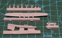 1 700 World War II Old Japanese Navy Type 97 flying boat seaplane