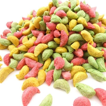 Boxed fruits and vegetables Crescent puffed snacks 110g hamster rabbit Dutch pig Chinchow Chinchow molars snack