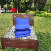 Ho Ho Pure Cotton Quilt Cover Single Piece No Ball Processing Customised University Student Dormitory Three Sets Bed Linen Pillow Cover