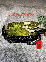 Authentic Jinsi Nan wood carving Ebony Dragon turtle shady wood ornaments root carving Phoenix Guanyin Bodhisattva Maitreya Buddha animal