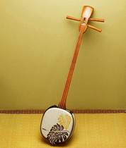 Japanese shamisen traditional classical stringed instrument beginner or performance