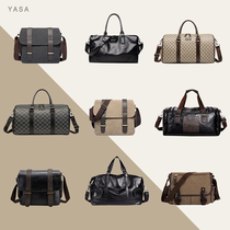 YASA (mens bag) model room Italian business cloakroom mens leather bag Hand bag design Travel Bag