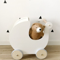 Germany sebra baby walker trolley Baby shopping cart Anti-o-type leg rollover learning to walk wooden toys