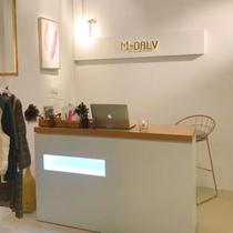 Cashier counter counter table cashier shop Small front reception desk Paint Modern simple clothing womens clothing store