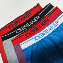  Ice Climber original single IB mens underwear Merino wool sports functional underwear Breathable quick-drying perspiration shorts pants