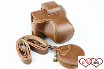 Suitable for Canon Micro Single M6 M62 Camera Pack EOS M5 M50 Camera Protect Leather Cover Punching