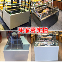 Cake cabinet open sandwich dessert sushi fresh-keeping Cabinet horizontal sandwich cold display cabinet customized