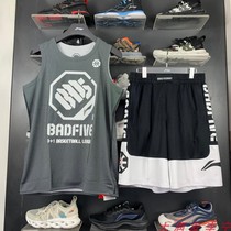 Li Ning basketball match set 2021 New Men 3 1 league loose vest shorts AAYR207 AAPR207