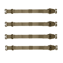  Outdoor tactical molle belt fixed belt Level system module accessories hanging buckle Expansion strap molle buckle