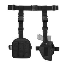Tactical combination holster leggings cover Hanging leg magazine bag cover Film and television props Tomb Raider cosplay
