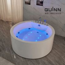 Quinn round one seamless round Jacuzzi for two couples independent Bath Net red homestay bathtub