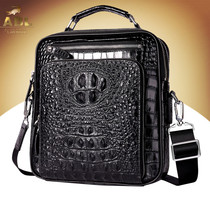 2021 new leather mens bag portable crocodile bag fashion tide bag casual Business Mens shoulder shoulder bag