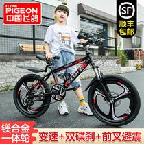Flying pigeon childrens bicycle 7-8-9-10-15 year old bicycle boy 20 inch primary school student variable disc brake