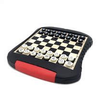 Foreign trade Qi chess music Childrens puzzle chess Magnetic drawer chess Childrens casual board game chess toys