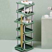 Net Red Shoe Rack Plastic Dorm Room Simple Doorway Home Narrow Small Multilayer Shoe Cabinet Economy Type Putting Shoes containing deviner