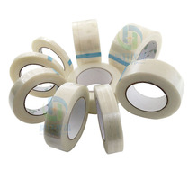 Battery fibreglass adhesive tape 18650 fiber adhesive explosion-proof adhesive tape high-strength high temperature single-sided adhesive tape 50 m