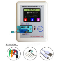 LCR-TC1 T7T4 transistor Transistor tester graphical capacitance inductance ESR table