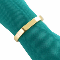 Simple napkin buckle golden silver ring napkin alloy meal buckle cheap napkin ring