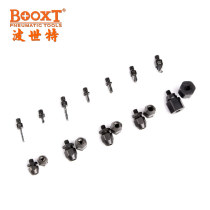 Taiwan BOOXT direct supply aviation elbow pneumatic drill accessories universal chuck imported screw tail drill bit 14*28T