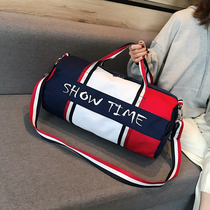 Fitness bag women's dry and wet separation large capacity yoga training bag men's portable waterproof swimming sports equipment shoulder bag