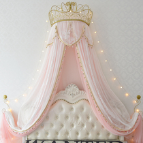 Bed Mantle Headboard Yarn Curtain Child Princess Room Mosquito Net Bed Curtain Headboard Curtain decorative curtain L INS INS Home Girl Hearts