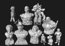 000055 roboro in August 20202020 table game chess 3D printing model stl hand-held high-precision material file