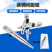Pitch planning gauge fitter Drawing Compasses Woodwork Industry Gauge Carbon Steel Head Sideline Instrumental 100125150 Specifications