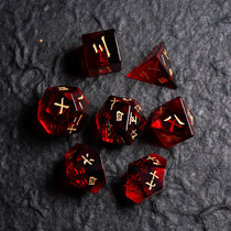 COC running group dice DND dice cesulu running group Chinese digital TRPG board game custom Dungeons and Dragons