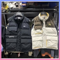 Li Ning autumn and winter New Men sports leisure down jacket duck down vest vest AMRQ023 AMRR027