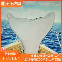Mahina mermaid fins free diving domestic silicone white webbed fish tail laser snake pattern equipment storage bag