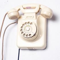 1960S German antique W49 wall-mounted rotary dial phone function normal physical ringing