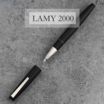 Spot Germany LAMY Lingmei 2000 Dukang black fiberglass piston pen EF F