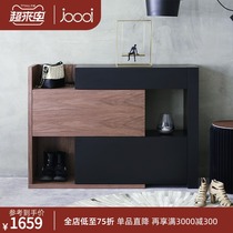 joooi Nordic entrance cabinet Modern simple living room partition cabinet shoe cabinet shelf multi-function entrance hall cabinet