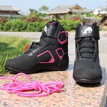 French brand breathable motorcycle ankle anti-fall boots waterproof riding boots women's boots CE safety certification D3O protection