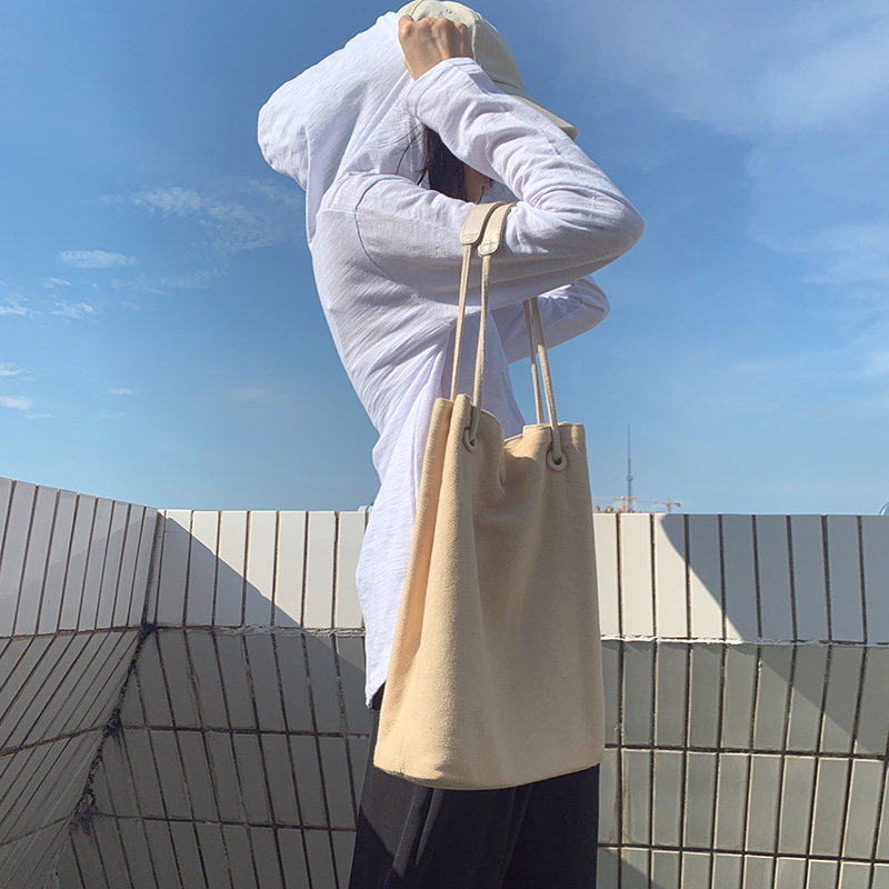 White hooded long-sleeved t-shirt womens thin 2020 autumn bamboo festival cotton clothing Korean version of loose-fitting bottoms