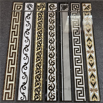 Waveguide tile 10X80 living room dining skirting line microspar line corridor aisle circle edge