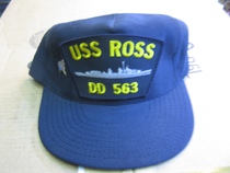 Mood fruit navy Ross destroyer DD 563 destroyer baseball cap mildew 8 8 New