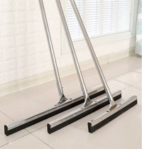 Stainless steel rod sponge rubber floor wiper wiper push water scraper tile kitchen floor scraper silicone rubber cotton glass scraper